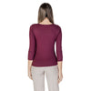 Morgan De Toi Purple Viscose Long Sleeve T-Shirt