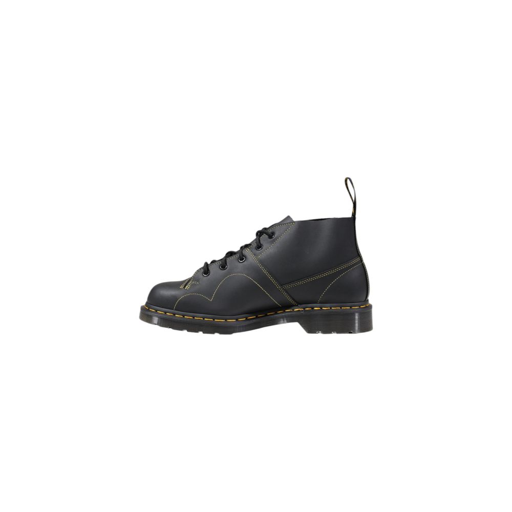 Dr. Martens Black Leather Lace-Up Boots