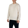 Jack Jones White Cotton Sweatshirt