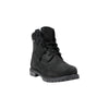 Timberland Black Leather Lace-Up Boots