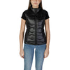 Blauer Black Polyamide Sleveless Jacket