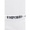 Emporio Armani Underwear White Cotton Socks