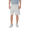 Gianni Lupo White Cotton Bermuda Shorts