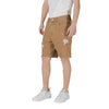 Gianni Lupo Beige Cotton Bermuda Shorts