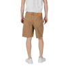 Gianni Lupo Beige Cotton Bermuda Shorts