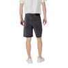 Gianni Lupo Black Cotton Bermuda Shorts
