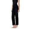 ICHI Schwarze Baumwolljeans mit Relaxed Fit