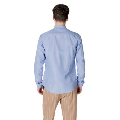 Gianni Lupo Light Blue Cotton Shirt