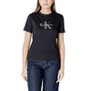 Calvin Klein Jeans Black Cotton T-Shirt
