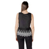 ICHI Black Cotton Tank Tops