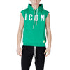Icon Green Cotton Hoodie