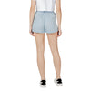 Nur hellblaue Lyocell-Shorts
