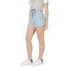 Nur hellblaue Lyocell-Shorts