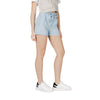 Nur hellblaue Lyocell-Shorts