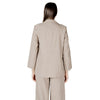 Only Beige Viscose Blazer