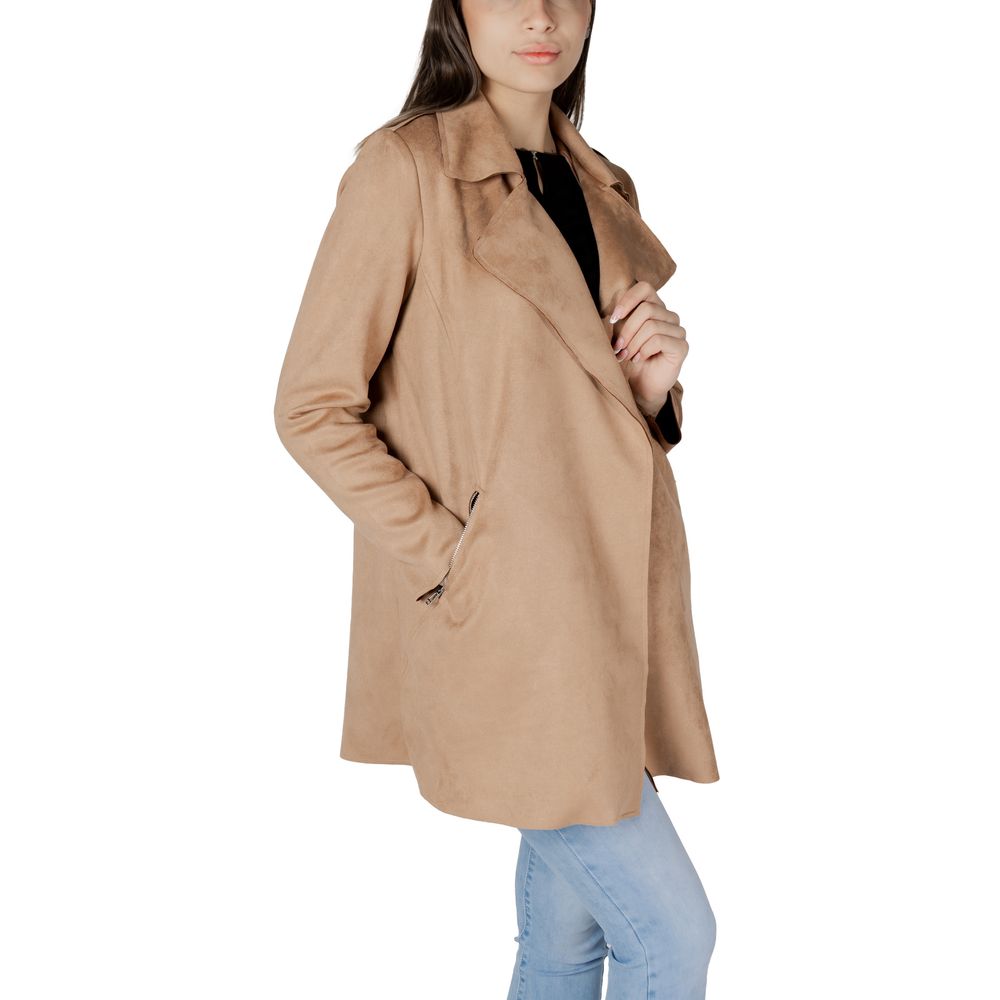 Street One Beige Polyester Trenchcoat