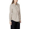 Nur beige Viskosebluse