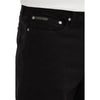 Calvin Klein Jeans Black Cotton Bermuda Shorts