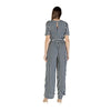 ICHI Blue Viscose Jumpsuit