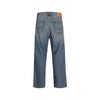 Jack Jones Blue Cotton Relaxed Fit Jeans