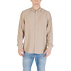 Antony Morato Beige Viscose Shirt