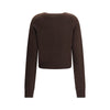 Petar Petrov Brown Fleece Wool Cashmere Sweater