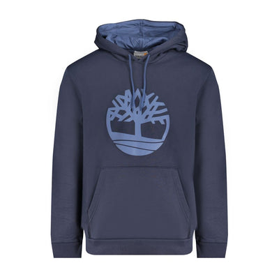 Timberland Blue Cotton Men's Hoodie
