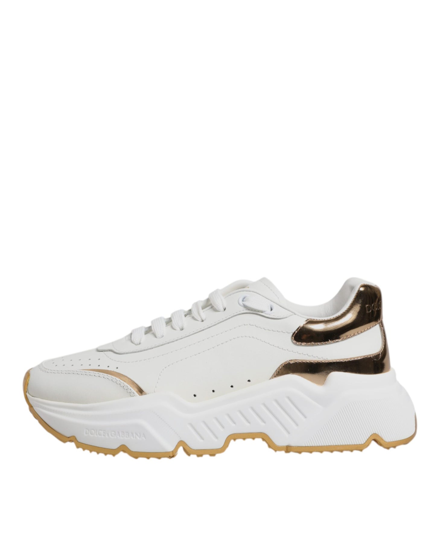Dolce &amp; Gabbana Daymaster Low Top Sneakers in Weißgold