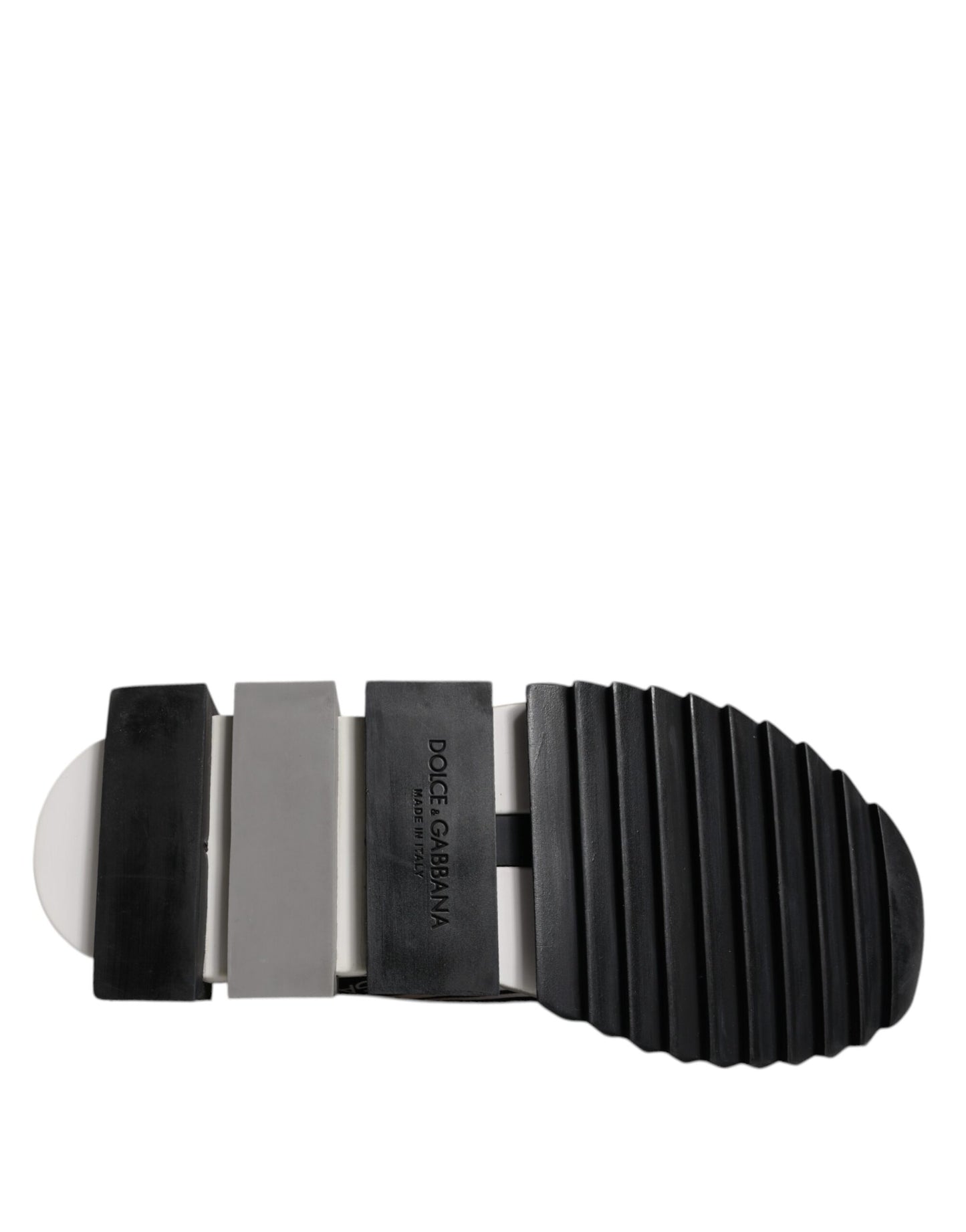 Dolce &amp; Gabbana – Sorrento – Slipper-Sneaker in Schwarz und Weiß