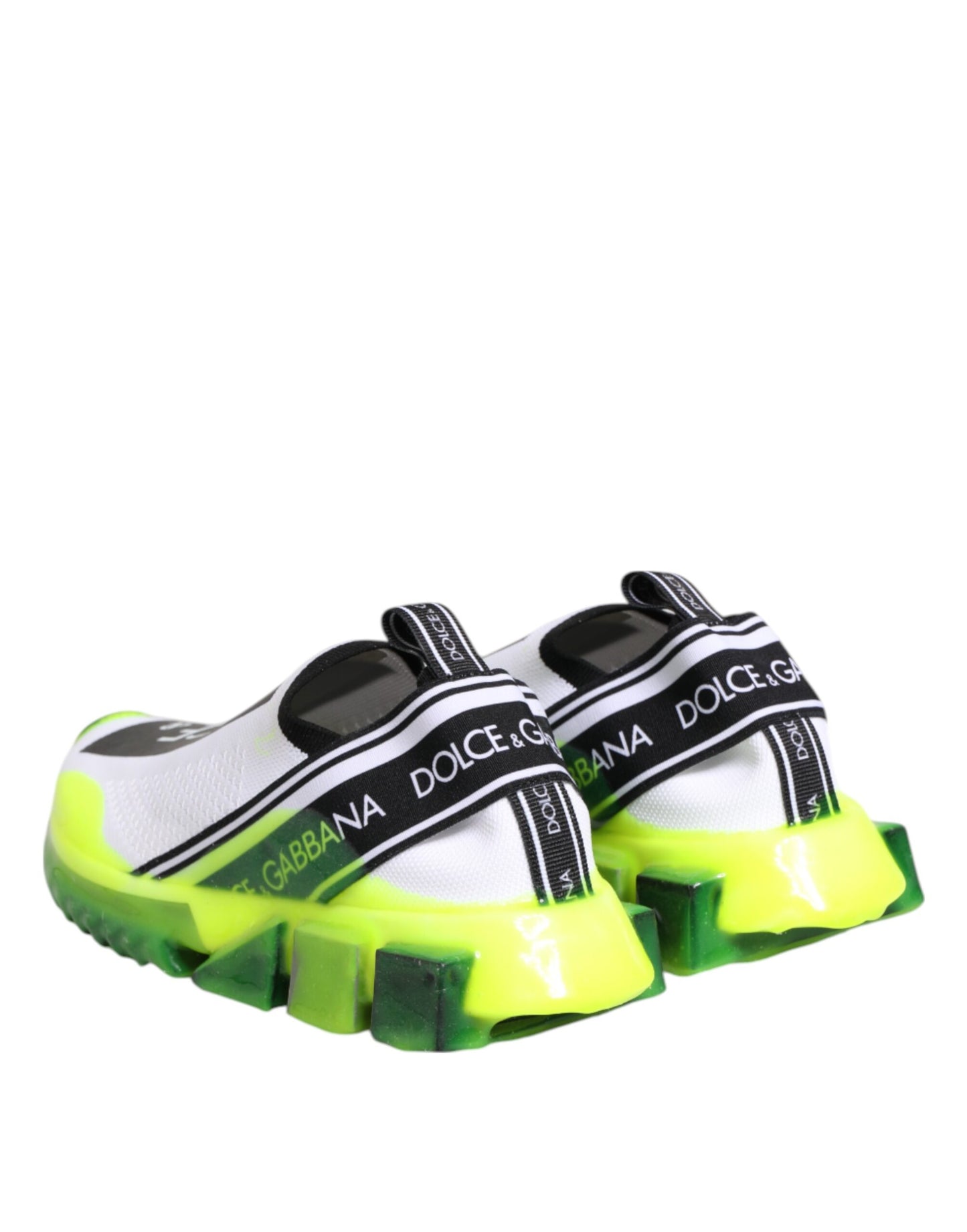 Dolce &amp; Gabbana – Sorrento – Slipper-Sneaker in Schwarz und Weiß