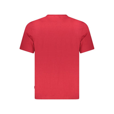 Pepe Jeans Red Cotton Men T-Shirt