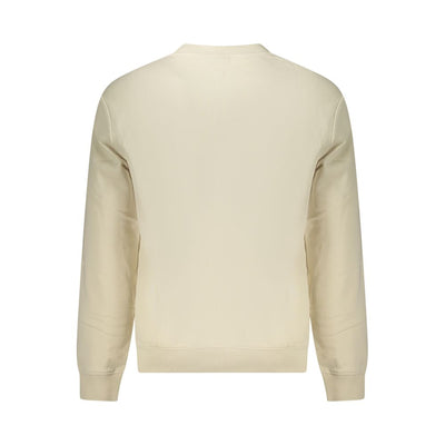 Napapijri Beige Cotton Men Sweatshirt