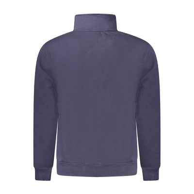 Napapijri Blue Cotton Men Sweatshirt