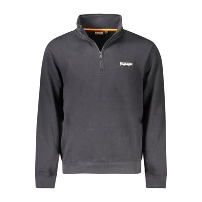 Napapijri Black Cotton Mens Sweatshirt
