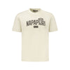 Napapijri Beige Cotton Men T-Shirt