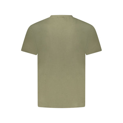 Napapijri Green Cotton Men T-Shirt