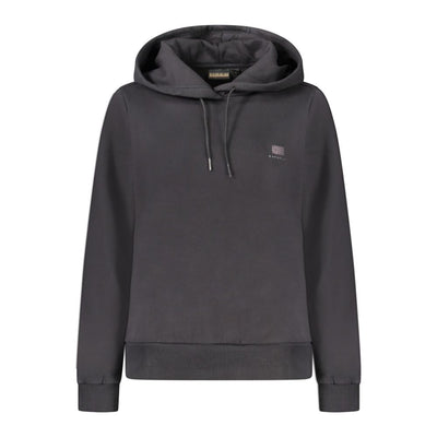 Napapijri Black Cotton Women's Hoodie