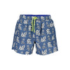 North Sails Blu Polyester Men Swim Boxer