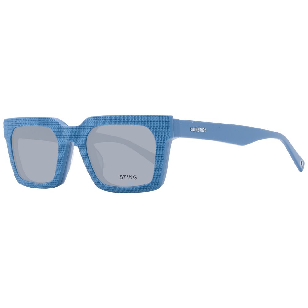 Sting Blaue Acetat- und Kunststoffbrille (Gestelle)