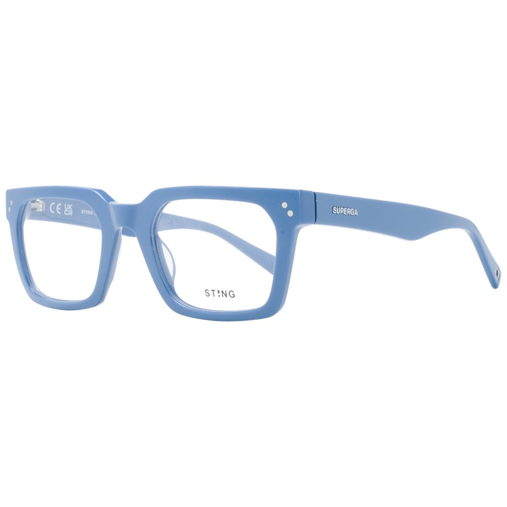 Sting Blaue Acetat- und Kunststoffbrille (Gestelle)