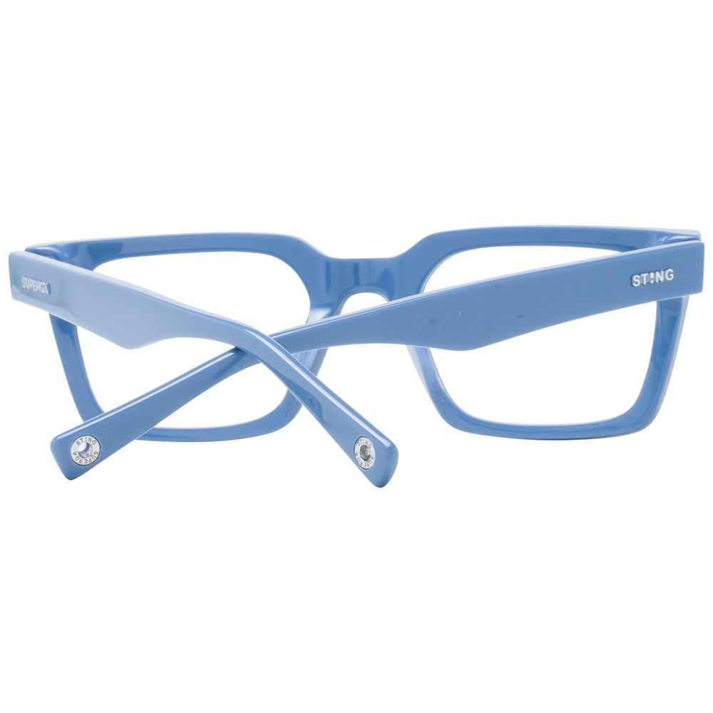 Sting Blaue Acetat- und Kunststoffbrille (Gestelle)
