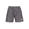 Fila Black Polyester Men's Swim Boxer