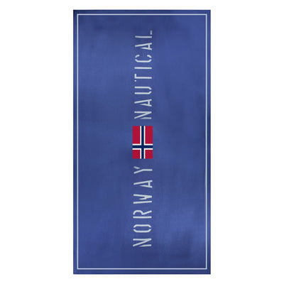 Norway 1963 Blue Polyester Women Beach Towel