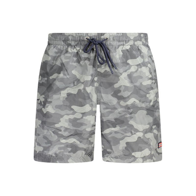 Norway 1963 Black Polyester Men's Swim Boxer