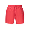 Tommy Hilfiger Red Polyester Men's Swim Trunk