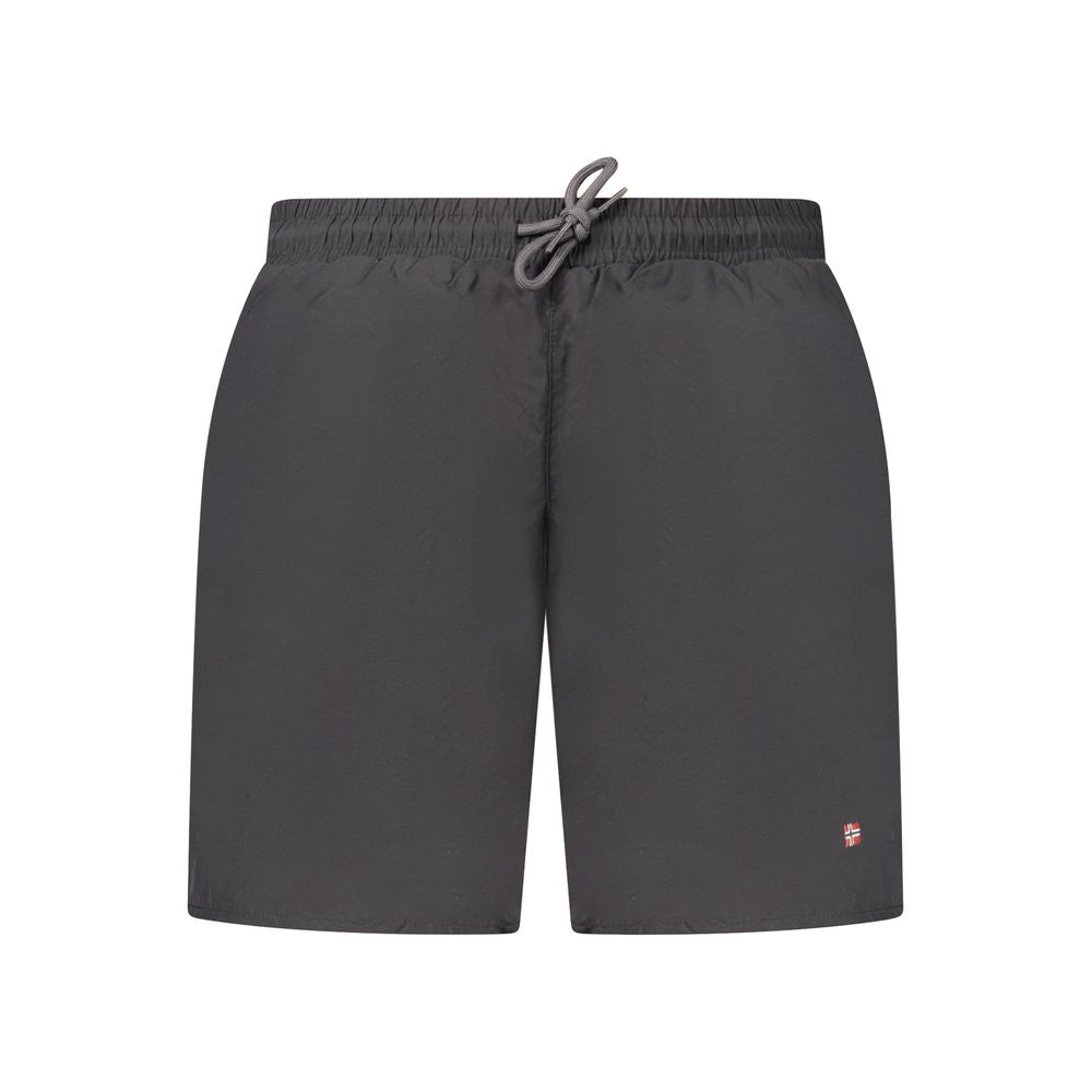 Napapijri Black Polyamide Men's Swim Boxer
