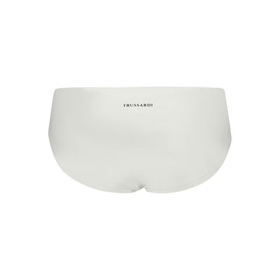 Trussardi White Poliammide Men's Swim Briefs