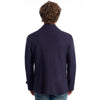 Roberto Pepe Luxury Blue Wool Men's Short Coat