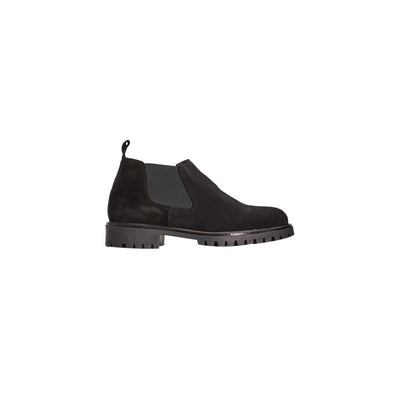 Roberto Pepe Luxury Black Calfskin Men Boot
