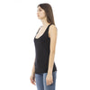 Just Cavalli Schwarzes Viskose-Tanktop